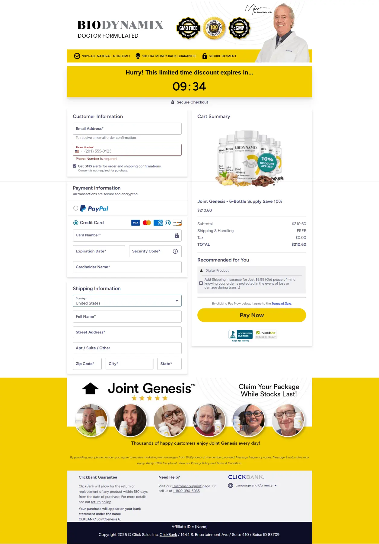 joint-genesis-check out page